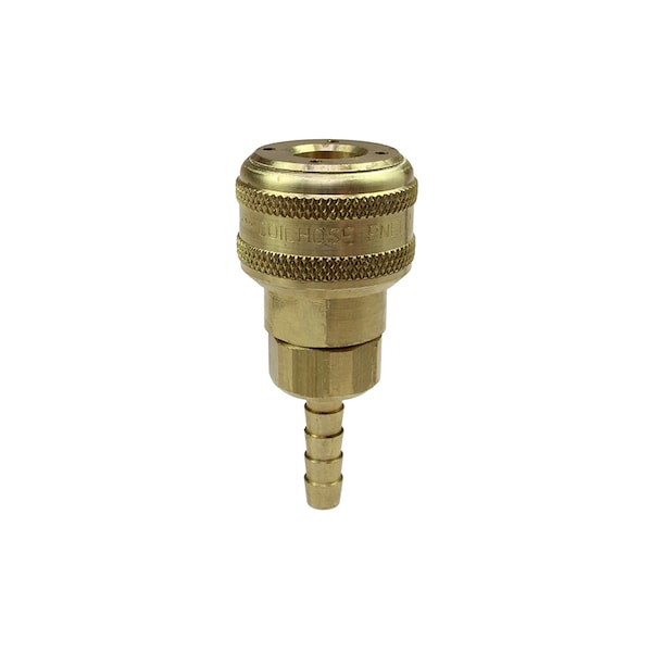 1/4" Automatic Industrial Coupler 3/8" ID Hose